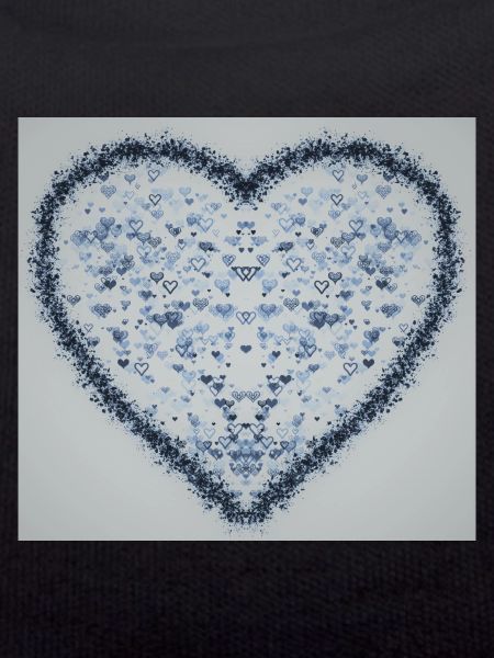 Herz Designt (blau)