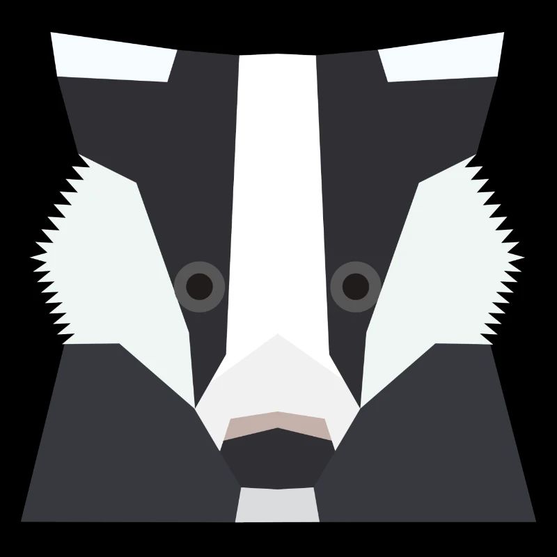 Niedlicher Dachs Waldtier