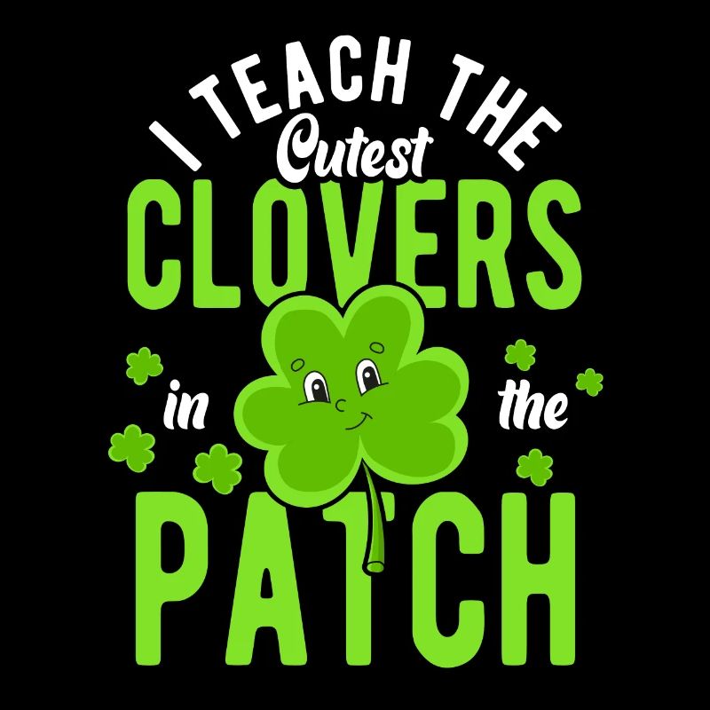Professeur d’école St. Patrick’s Day le plus doux trèfle du