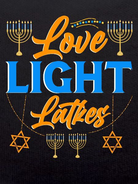 Hanoukka Hanoukka Dreidel Latkes Hanoukka
