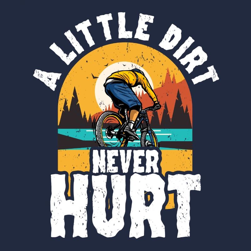 Spruch Mountainbiker