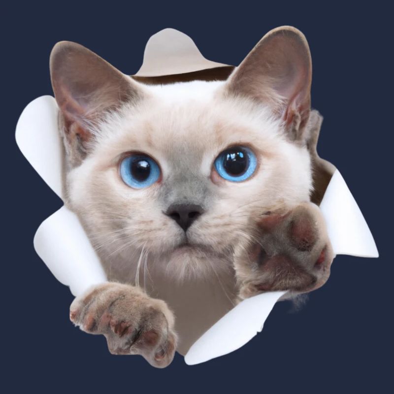 Bébé chat du monde caché