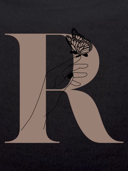 Letter R Magic butterfly