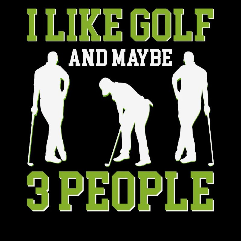 Golf Golfen Golfspieler Golfspieler Golfschläger