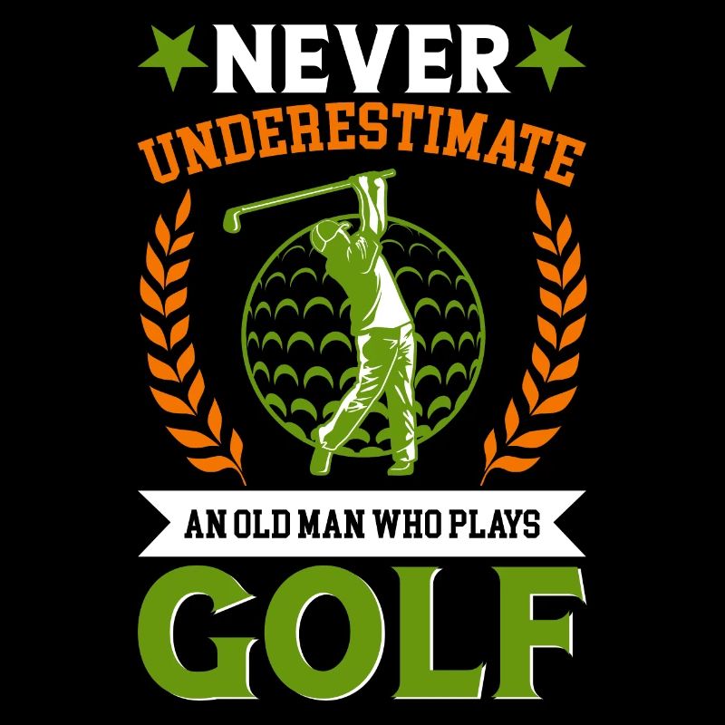 Golf Golfen Golfspieler Golfspieler Golfschläger