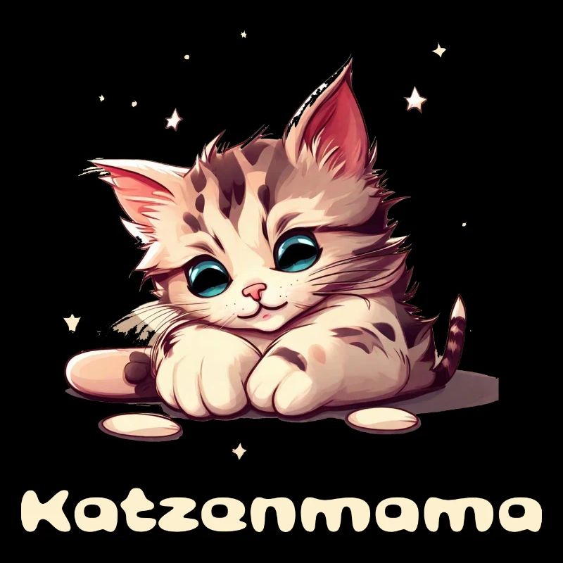 Cat Mom Cute Kitten