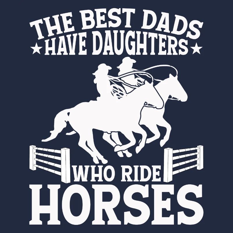 Propriétaire de chevaux Cavalier Équitation Père