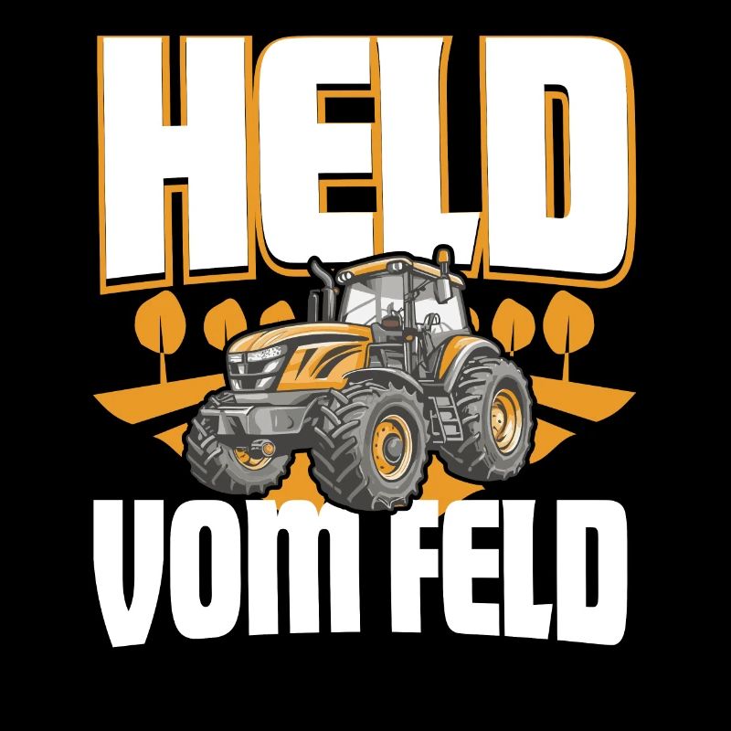 Landwirt Held Vom Feld