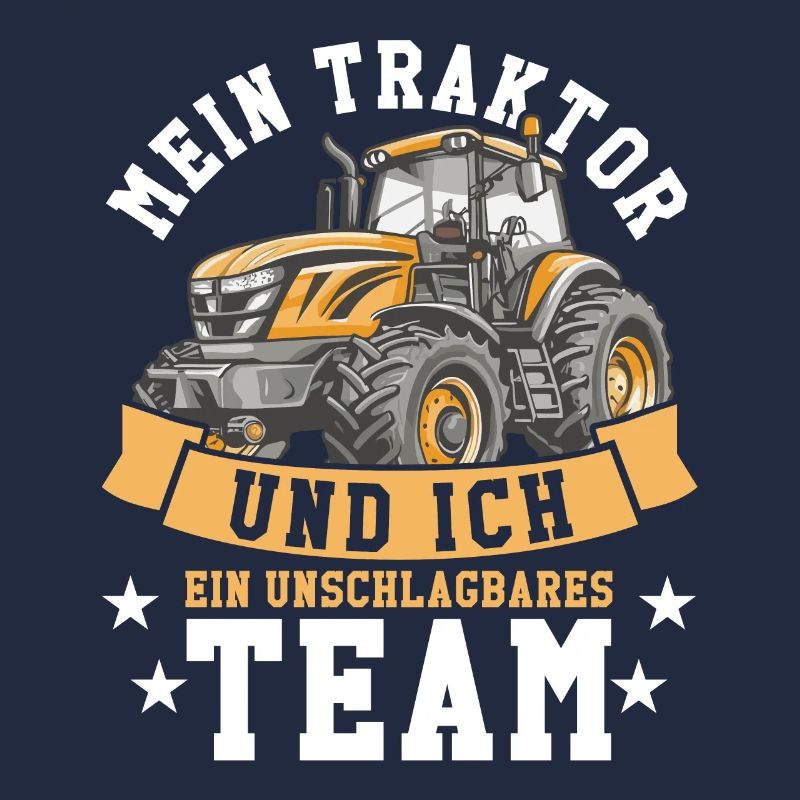 Landwirt Ackerbauer Traktor