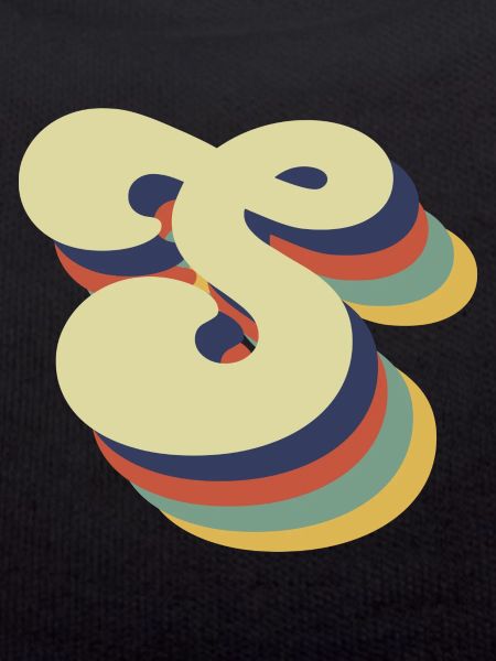 Retro S Letters