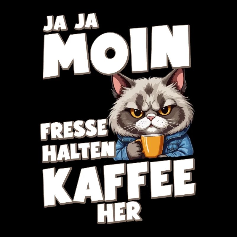 Né pour boire du café, forcé de travailler