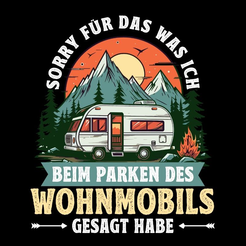 Camping Camper Motorhome Funny Saying