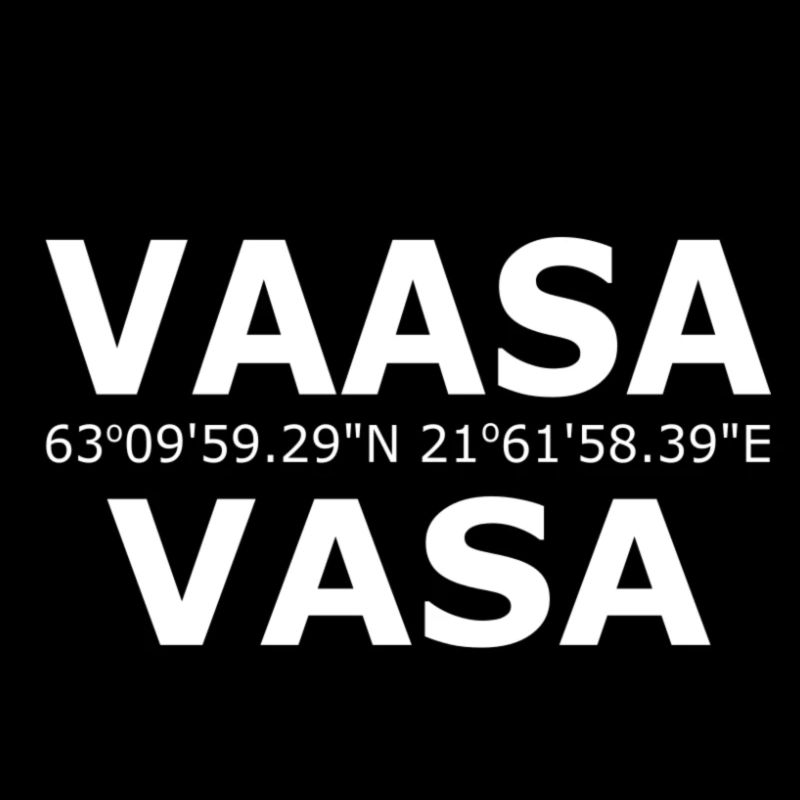 Vaasa Latitude et longitudes