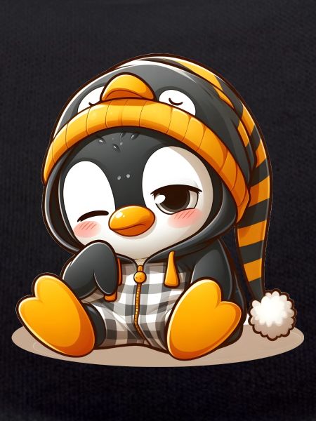 Pingouin fatigué