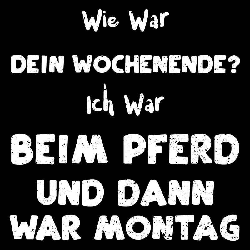 Wie War Dein Wochenende? Ich War...