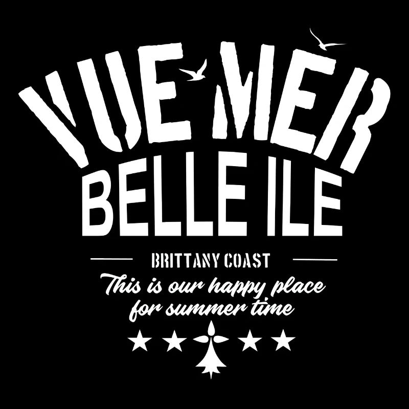 Vue Mer Belle Ile
