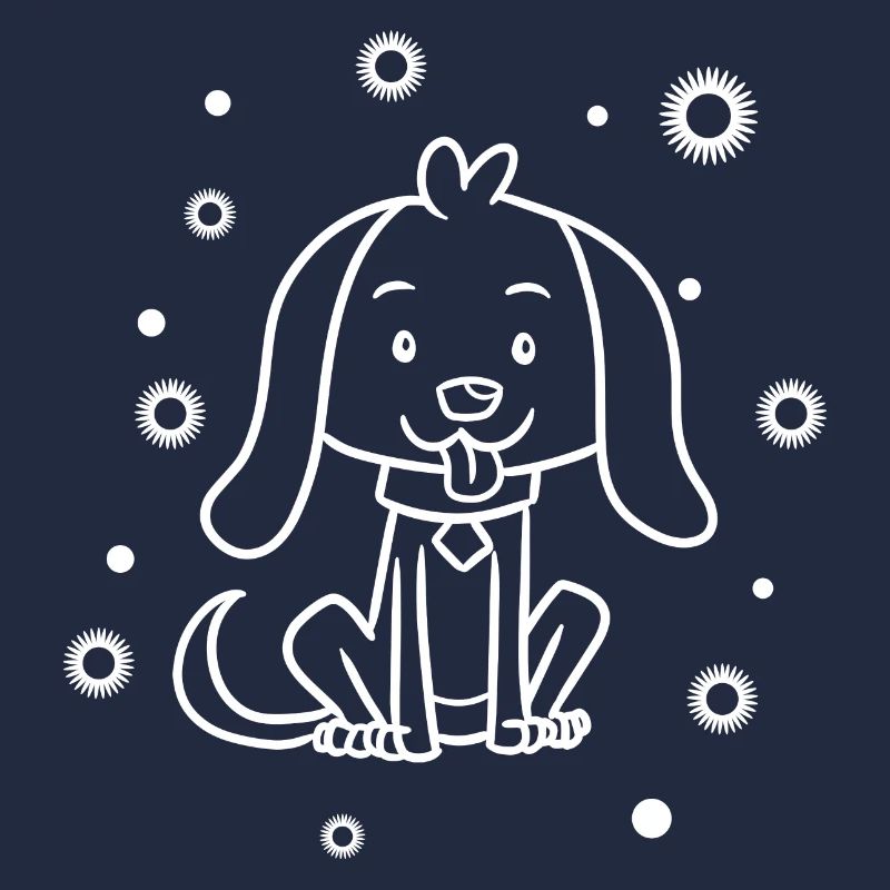 petit bébé chien mignon