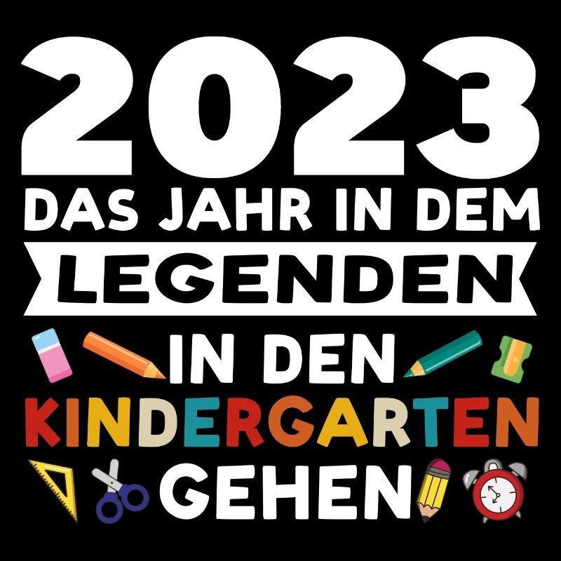 Kindergarten 2023 Anfang Kita-Anfang Geschenk