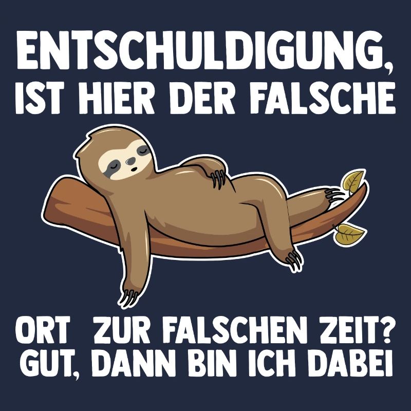 Faultier Sarkasmus Sarkastisch Geschenk