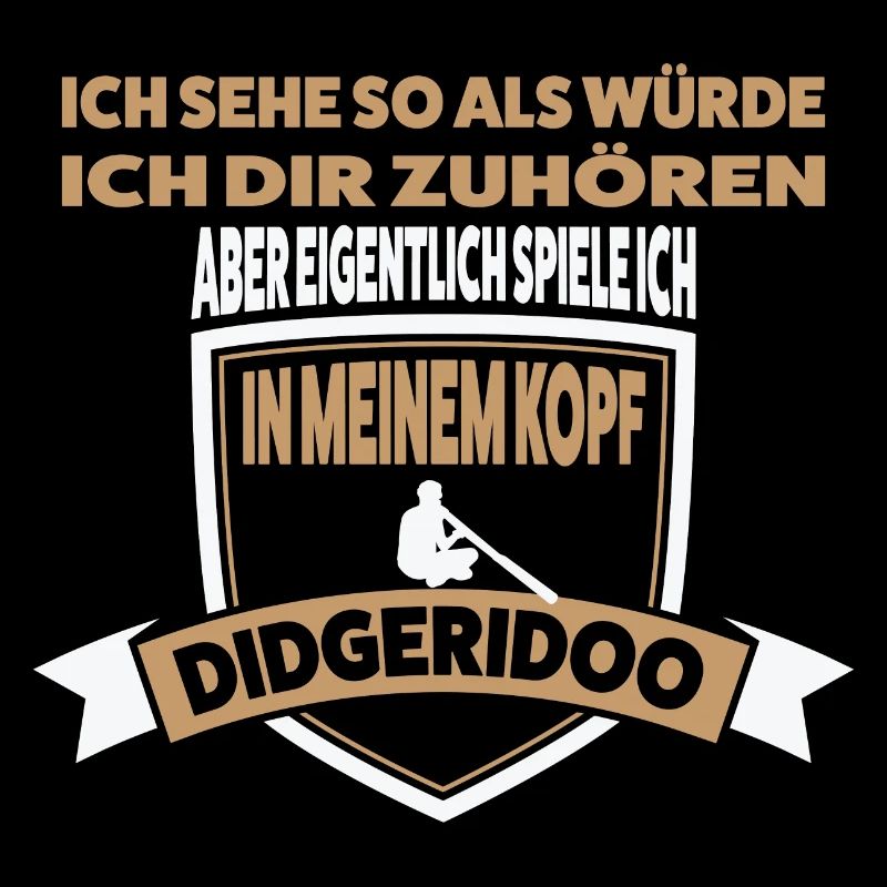 Didgeridoo Musiker Didgeridoospieler Geschenk