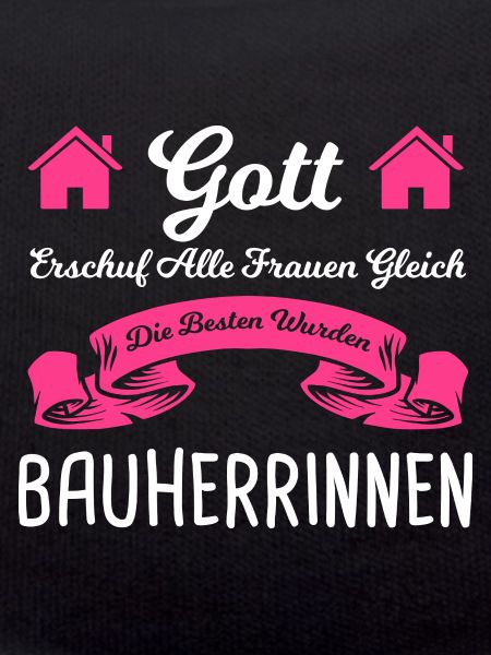 Bauherrin Bauherr Hausbau Geschenk
