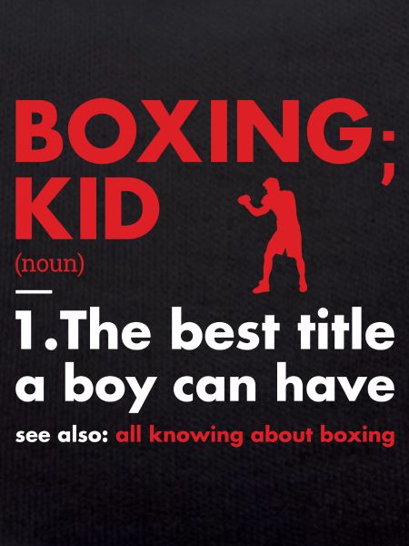 Sport Kid Définition Boxe