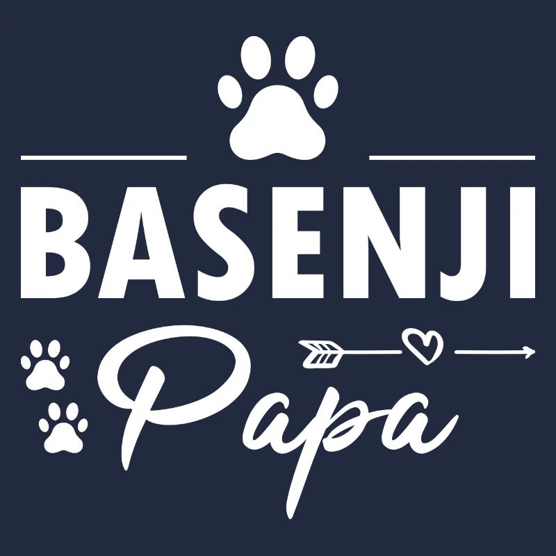 Chien Basenji Papa