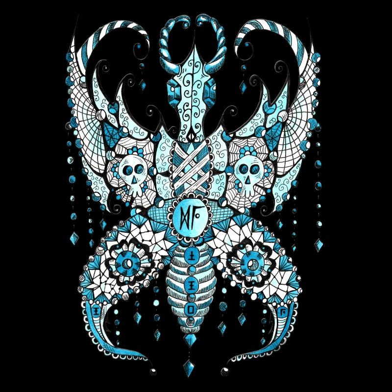 Papillon Lilou Turquoise