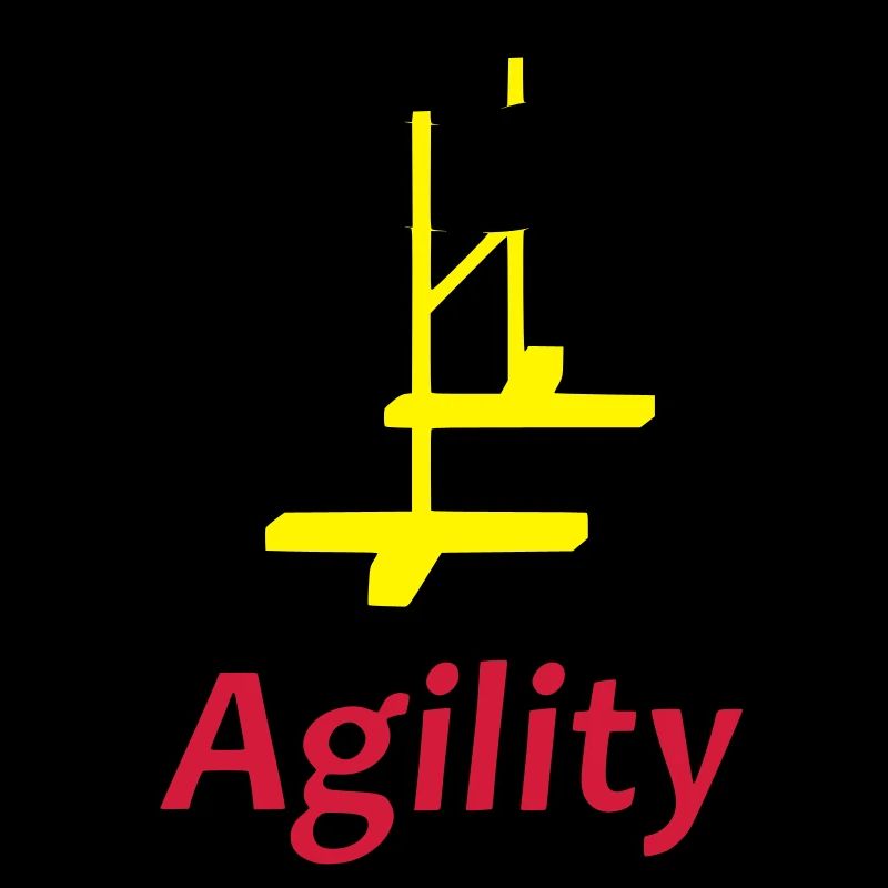 Agility Hürde Vektor