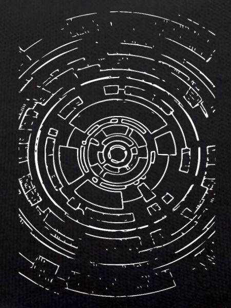 Kernkreis Nano-Tech Muster
