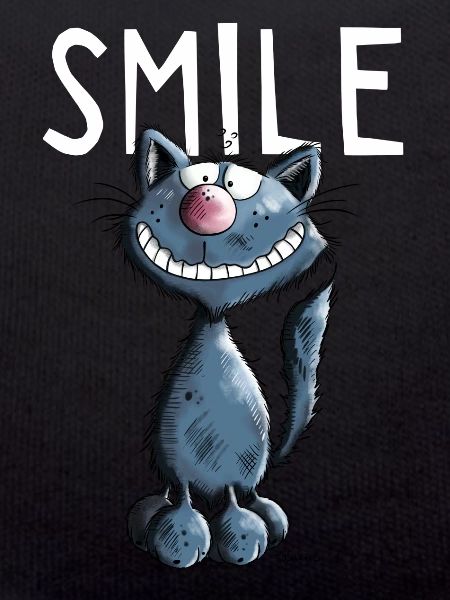 Drôle Chat dessin animé - Cadeau