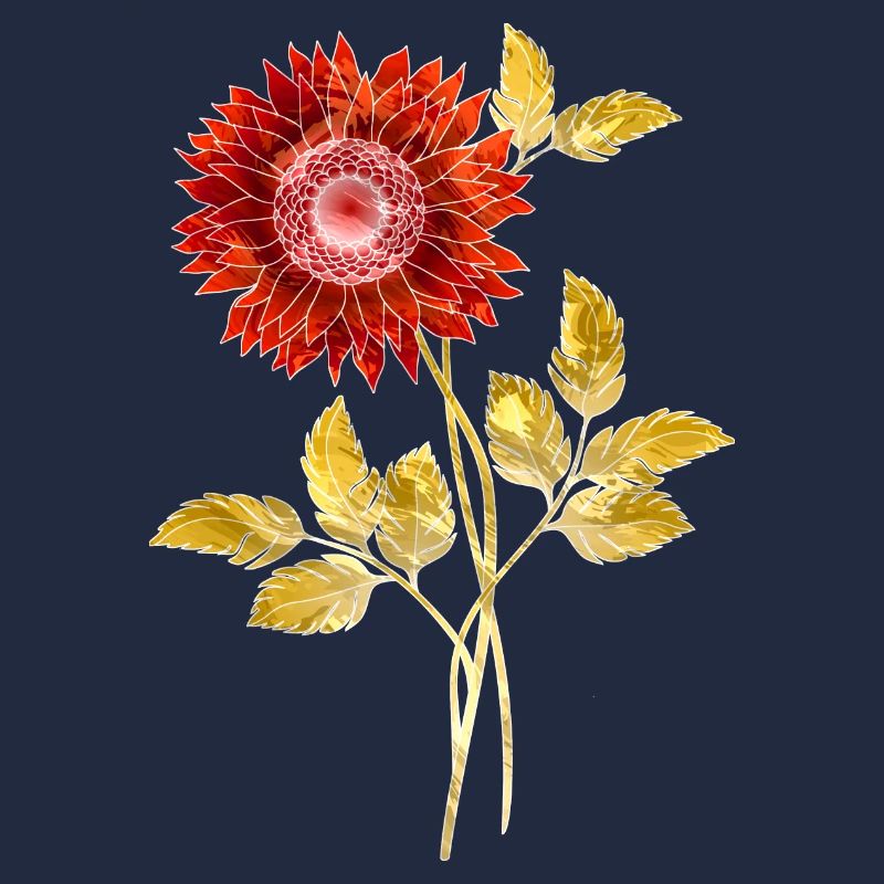 Bunte Blume