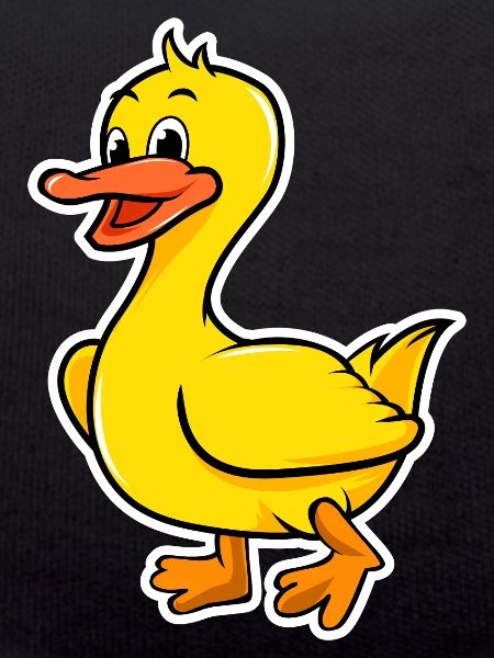 Kawaii duck