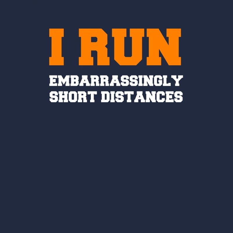 Courir le jogging marathon drôle sort