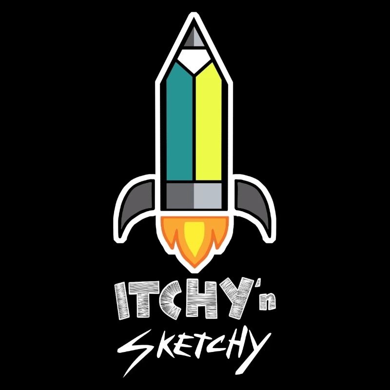Logo Itchy´n Sketchy