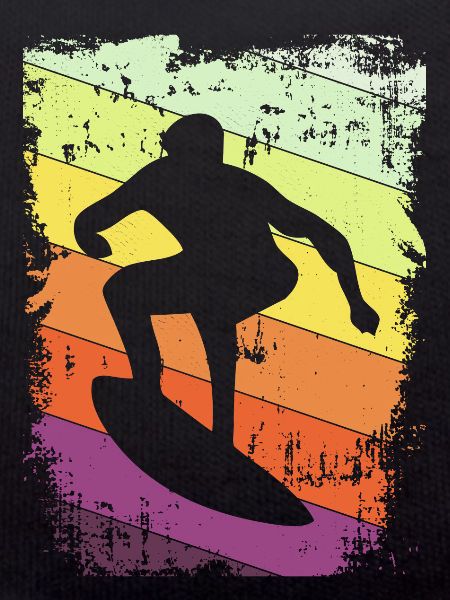 Surfer surfing