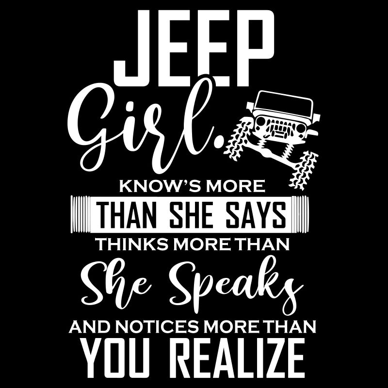 Fille de jeep