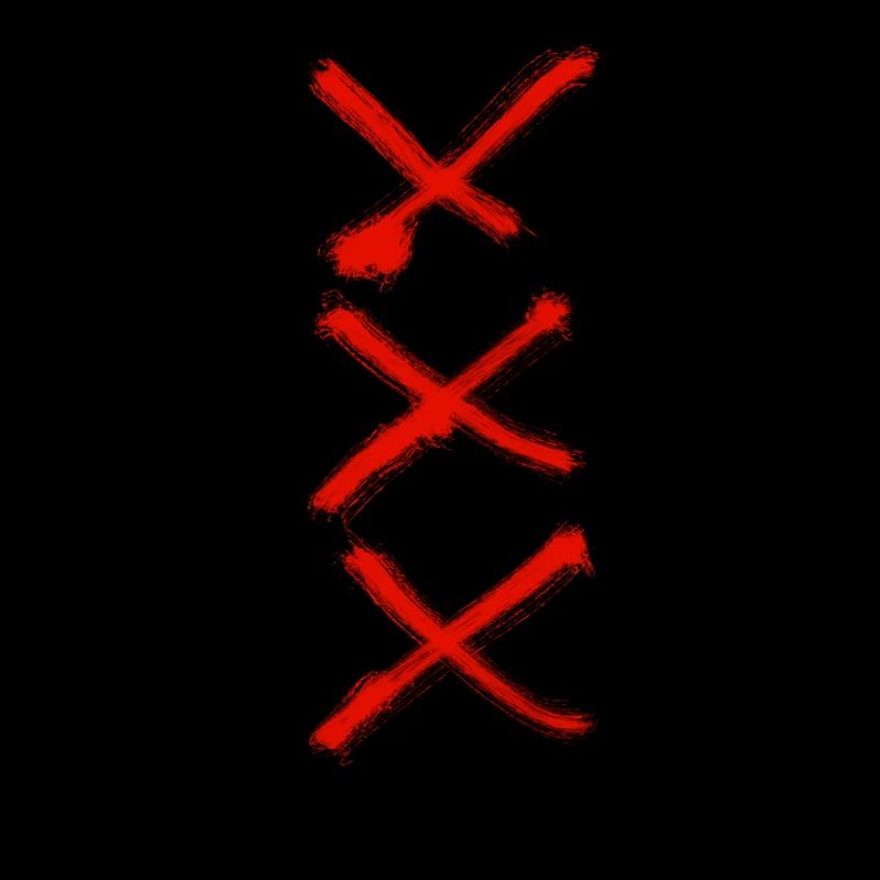 Three crosses