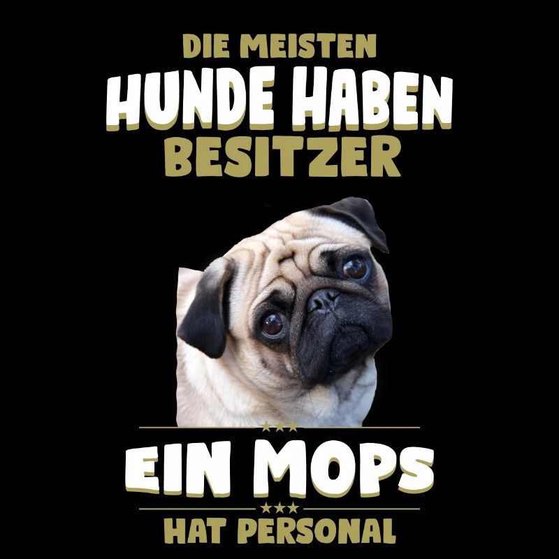 Mops Shirt - Mops Hund TShirt