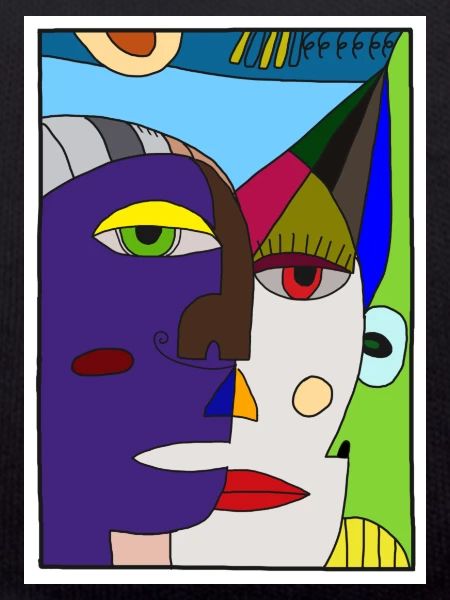 Abstract Faces Picasso