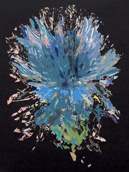 Blaue Distel