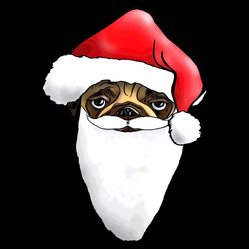 Weihnachtsmops - Ugly Christmas Mops -