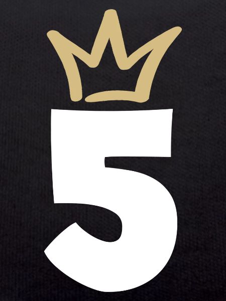 NUMBER FIVE 5 Crown
