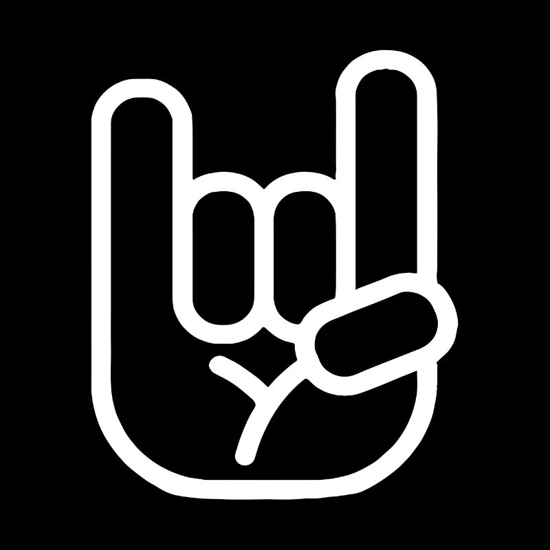 Rock Punk Metal Hand Symbol