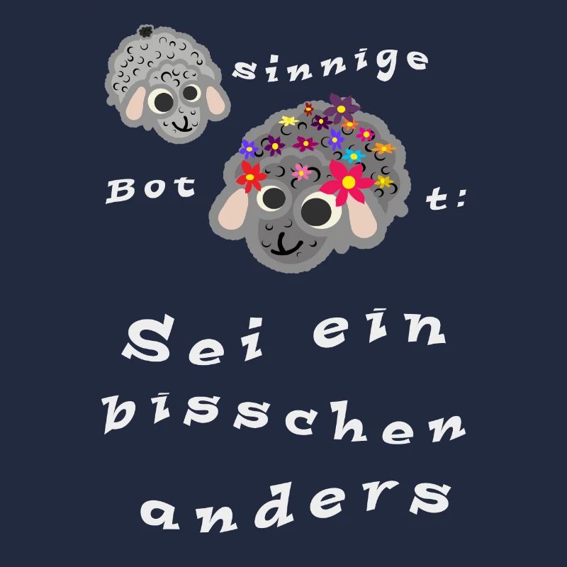 Sei ein bisschen anders