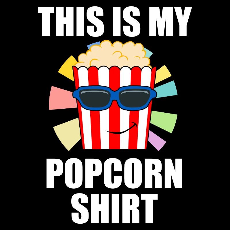Popcorn isst Popcorn Koch ironischer Spruch