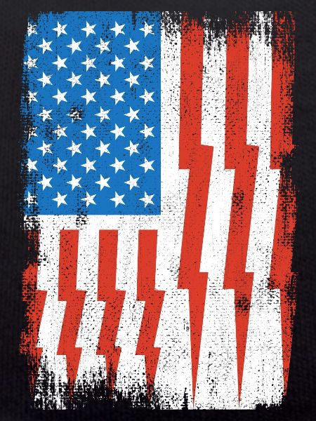 Electrician US Flag