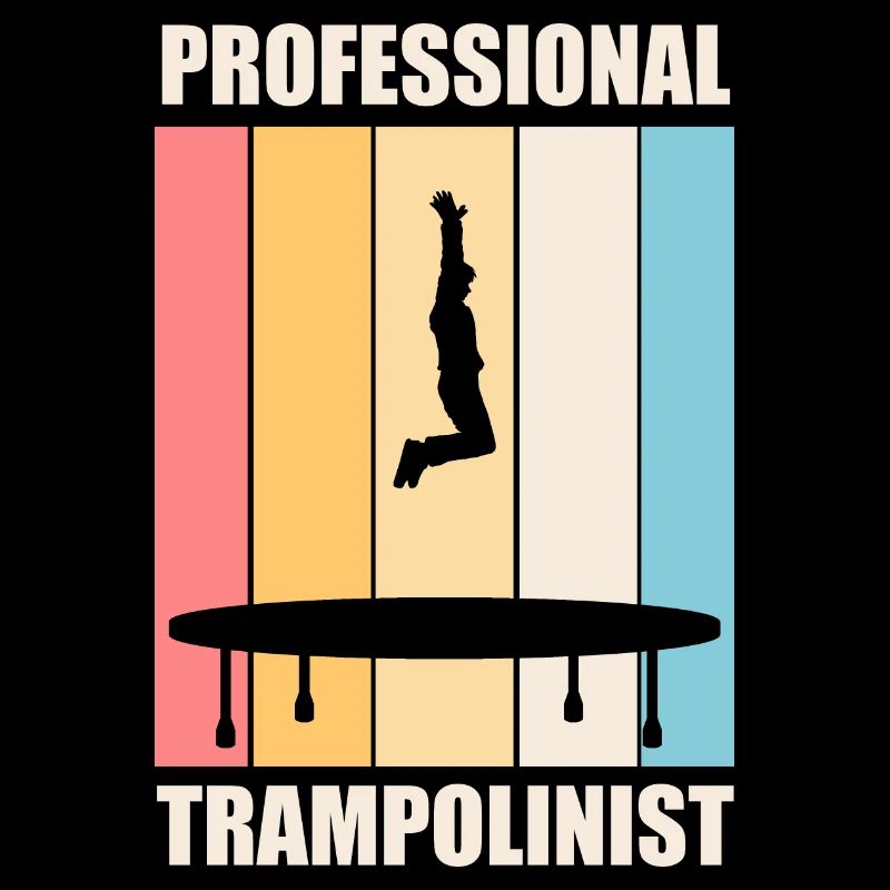 Zitat Trampolinist Hobby Trampolin Springen
