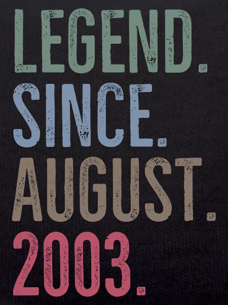 Legend Since August 2003