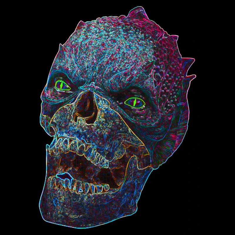 Monstre effrayant d’Halloween